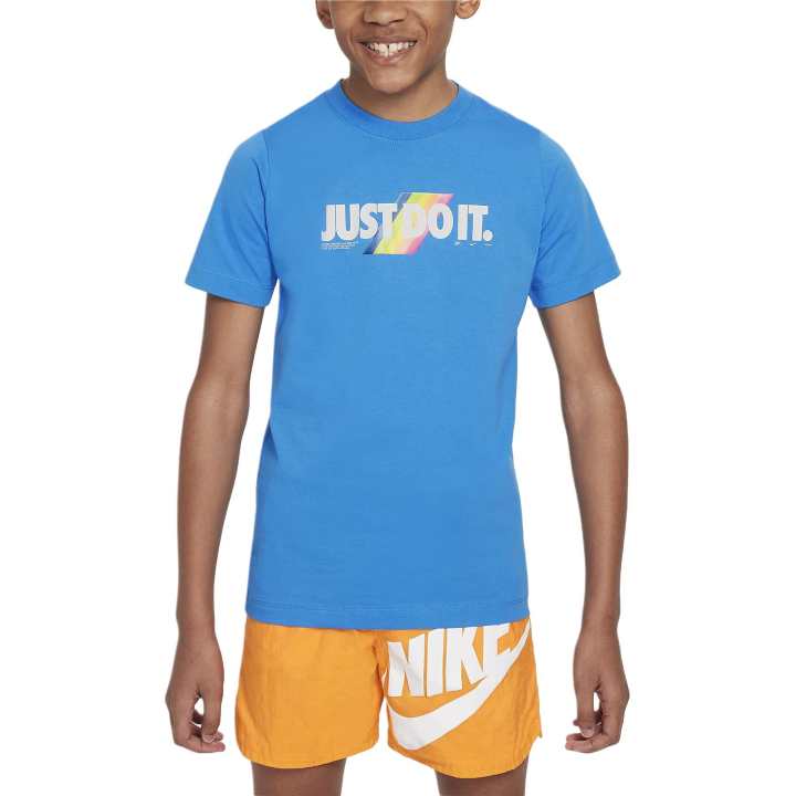 Nike Nike Sportswear T Shirt Blue Kids'