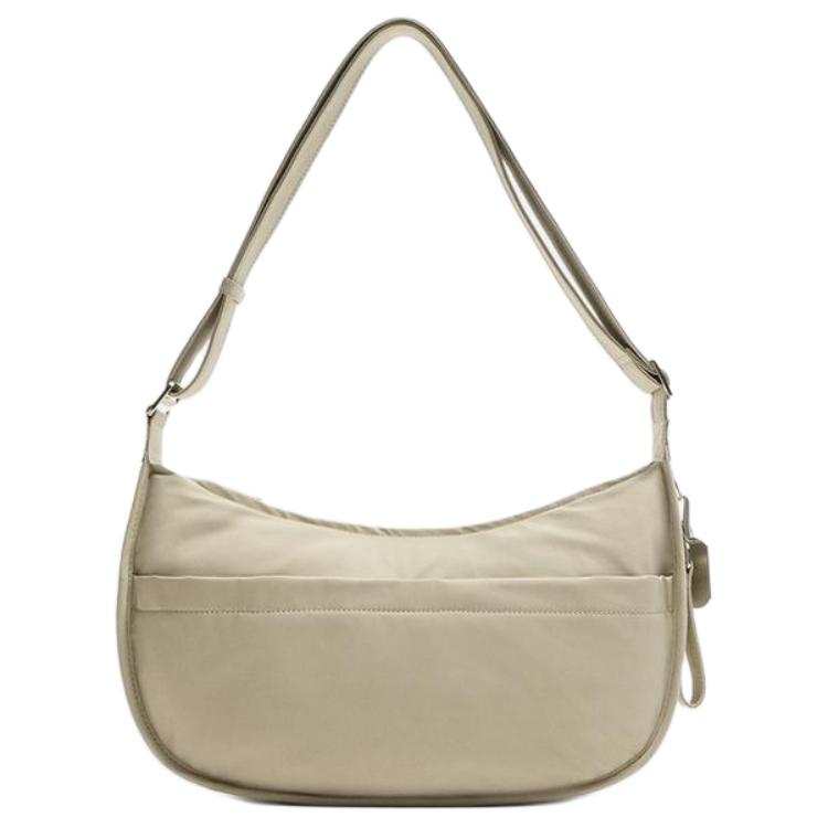 ZARA ZARA Polyester Shoulder Bag Unisex Beige