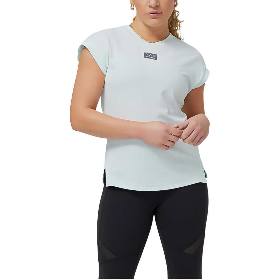 New Balance New Balance T Shirt Women's Light Wave Multicolor
