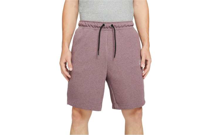 Nike Nike tech fleece "Dark Wine/Black" track shorts