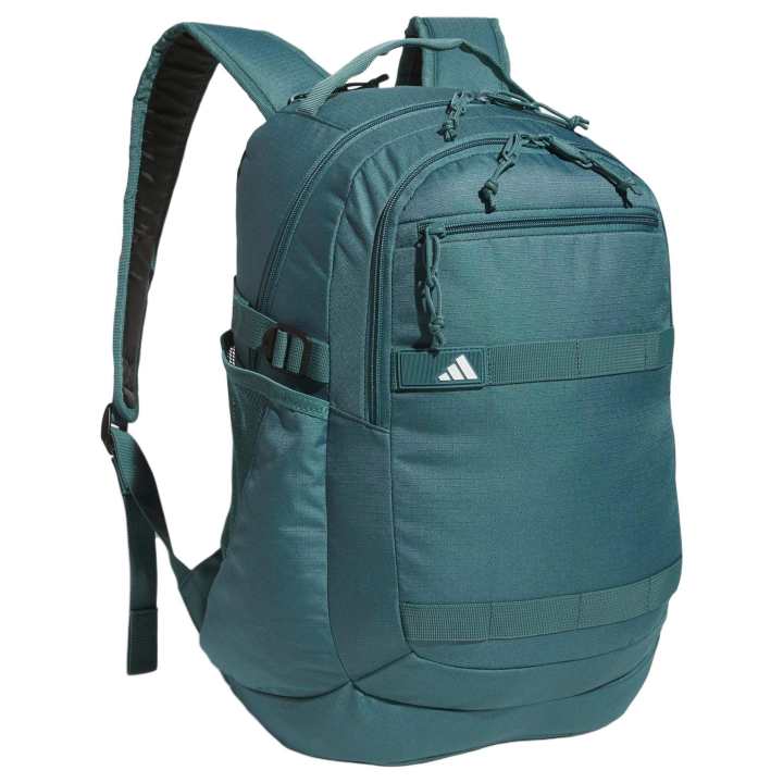 Adidas Adidas Polyester Backpack Unisex Blue Green