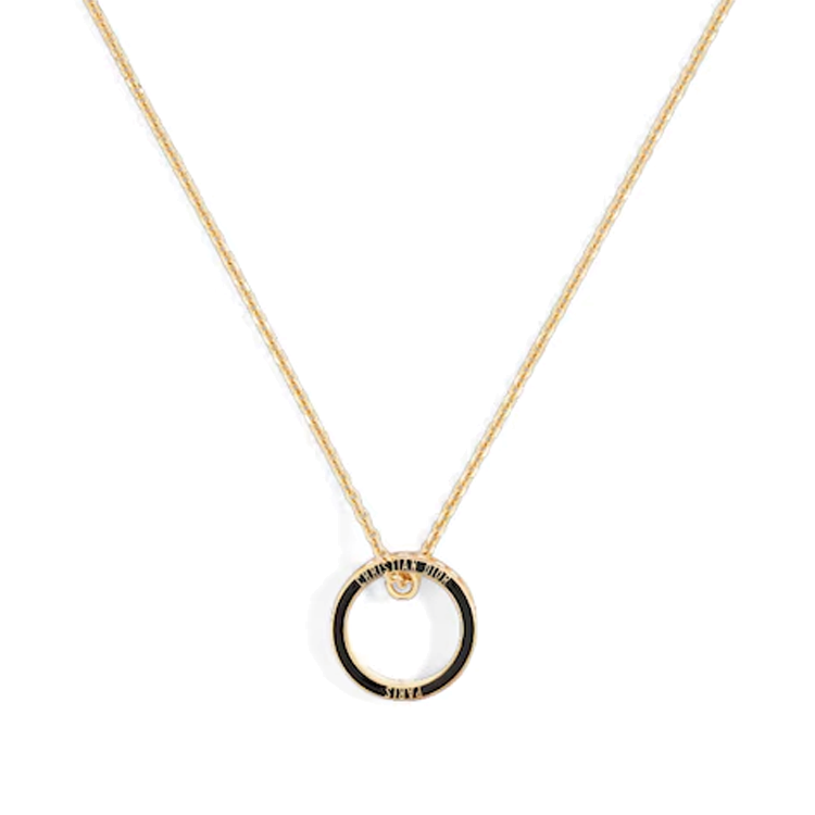 DIOR DIOR Code Necklaces Women's Gold