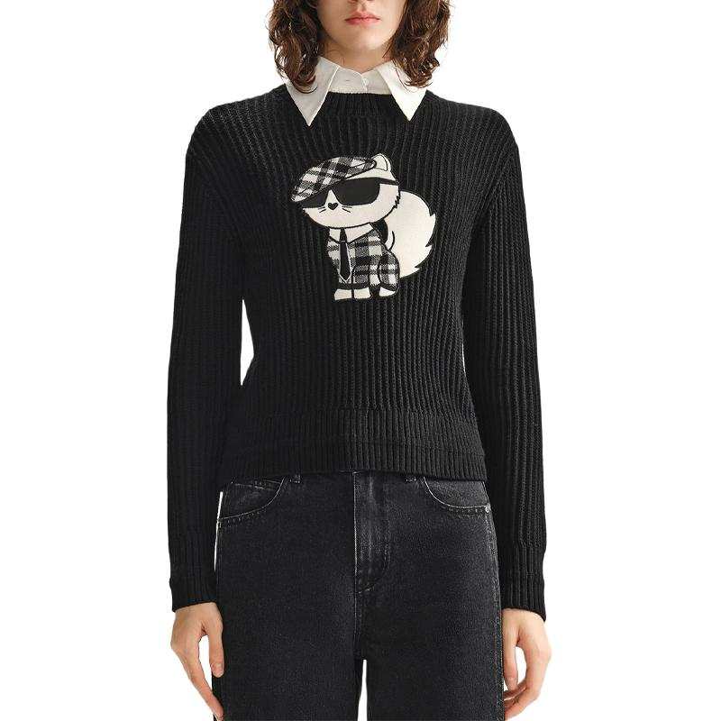KARL LAGERFELD / Karl Lagerfeld Jeans Sweater Women's Black