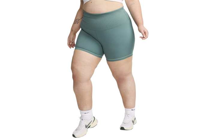 Nike Nike One Rib Women's High-Waisted 5' Biker Shorts Plus Size