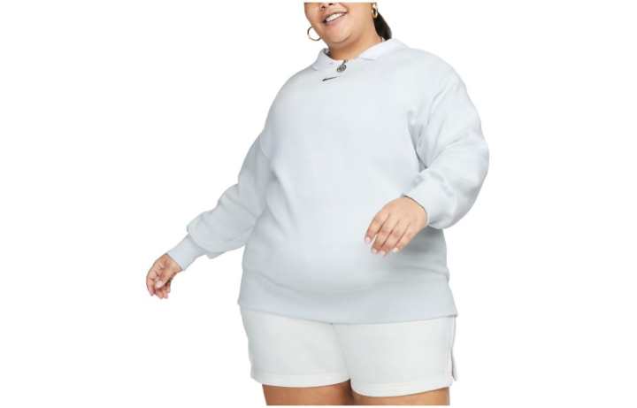 Nike Nike Sweatshirts Women's Silver Crew Neck Moderate Other