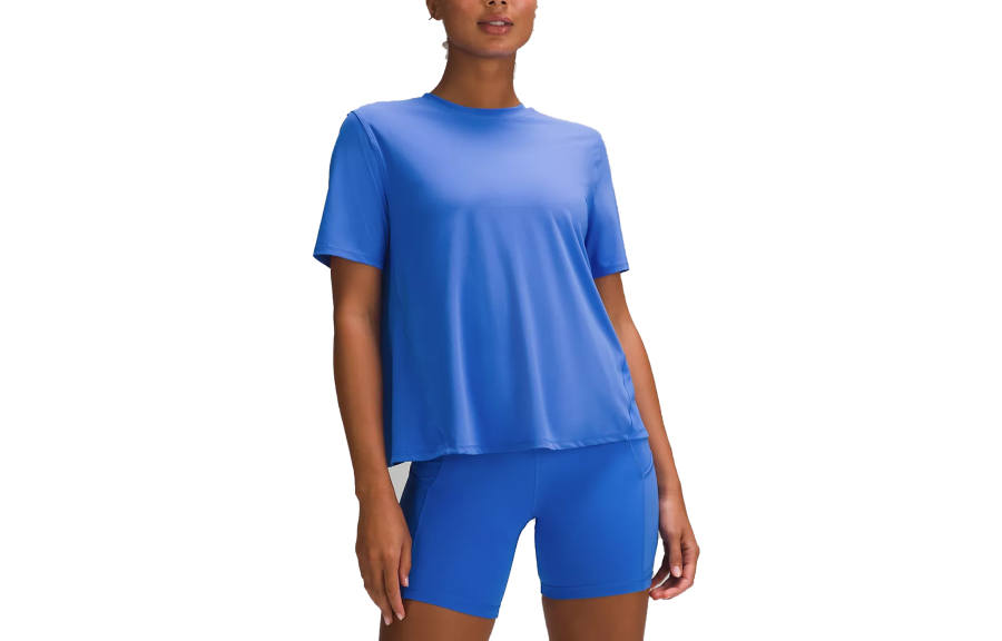 Lululemon T Shirts Women's Crew Neck Moderate Straight Fit
