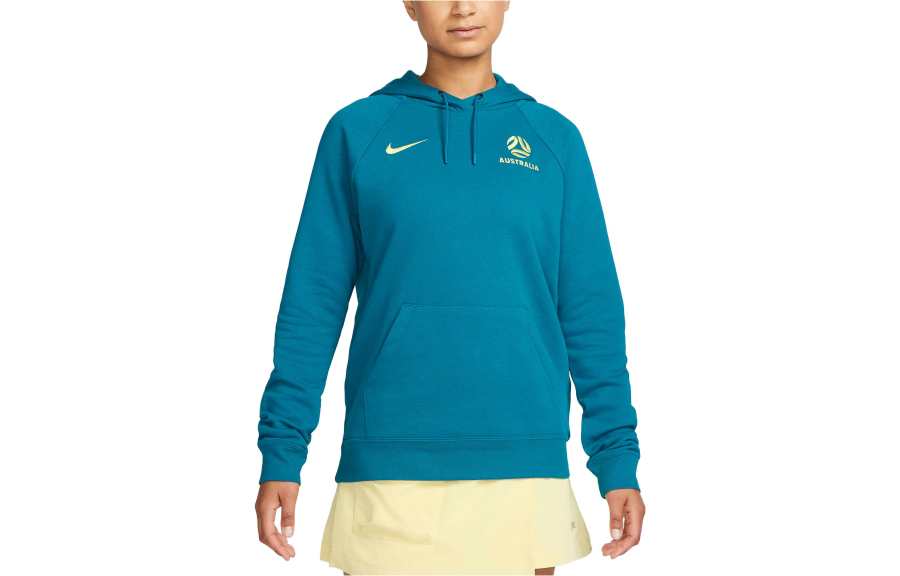 Nike Nike Sweatshirts Women's Abyss Green Hooded Moderate Regular