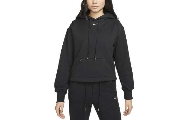 Nike Nike Sweatshirts Women's Black Hooded Moderate Regular