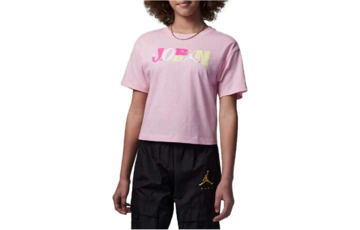 Jordan Jordan Kids T Shirts Crew Neck Moderate
