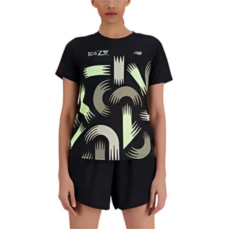 New Balance New Balance Athletics T Shirt Women's Mixed Black