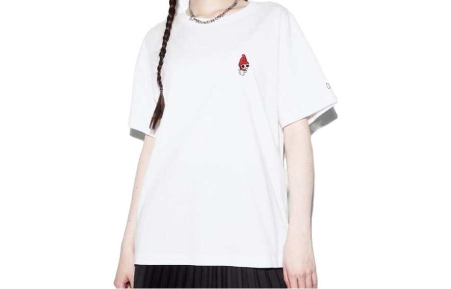 UNIQLO T Shirts Women's White Crew Neck Moderate