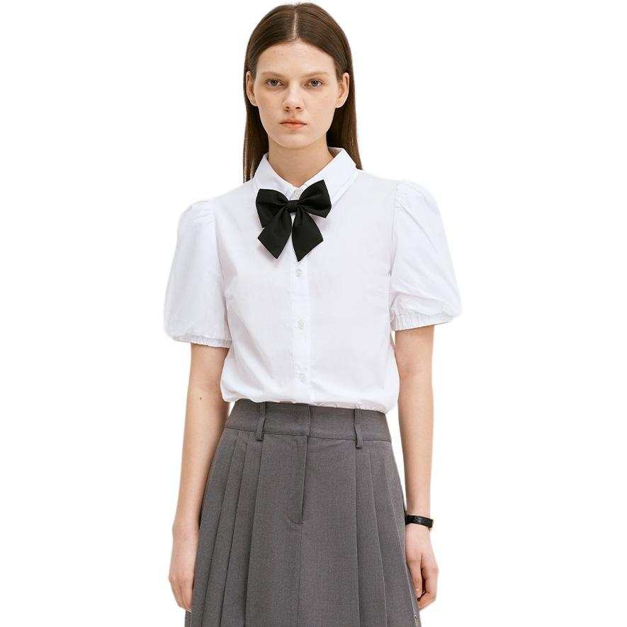 Teenie Weenie Shirts Women's White Lapel Moderate Other