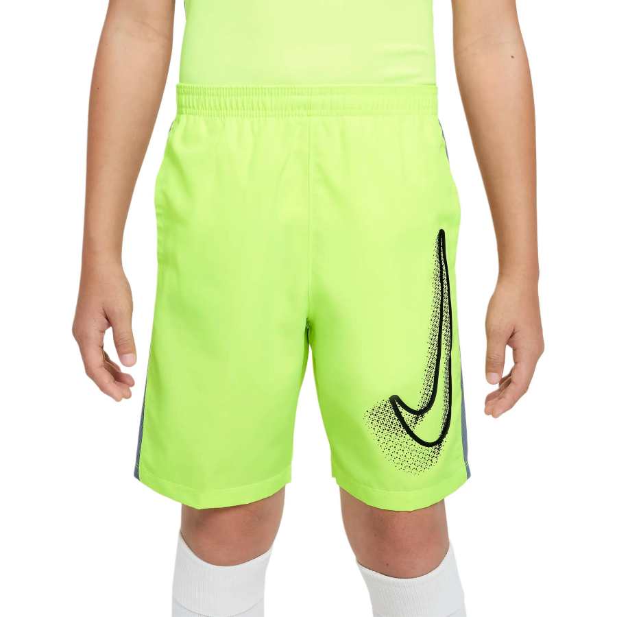 Nike Nike Dri Fit Academy 23 Sustainable Materials Shorts Teenagers Neon Green