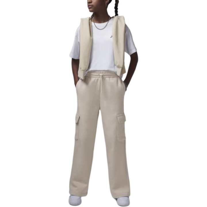 Jordan Jordan Sweatpants Y2K Lace Up Versatile Fleece Lined Workwear Teenagers Legend Light Umber