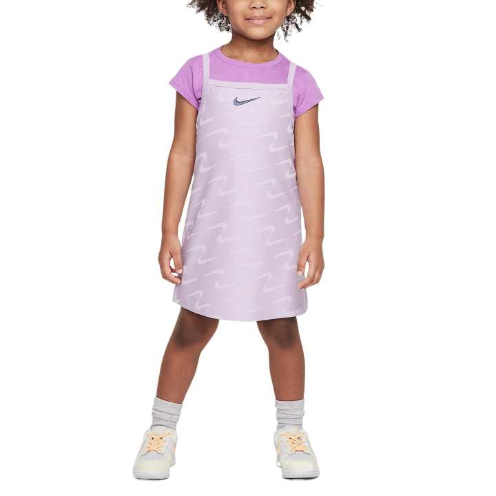 Nike Infant And Toddler Nike Skirt Set Swoosh SS25 Light Purple
