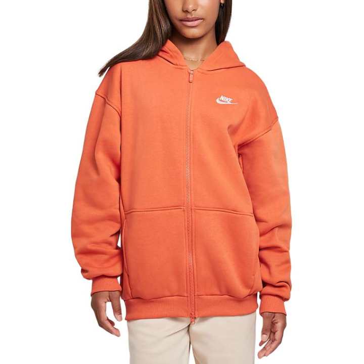 Nike Nike Jackets & Coats Sportswear Club Ancient Coral Red Teenagers