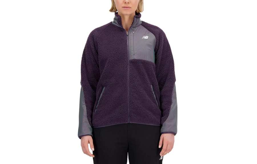 New Balance New Balance Q Speed Jackets Women's Purple Stand Collar Moderate Other