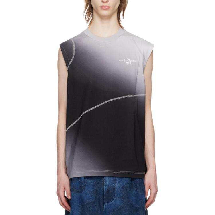 Feng Chen Wang Tank Top Men's Black
