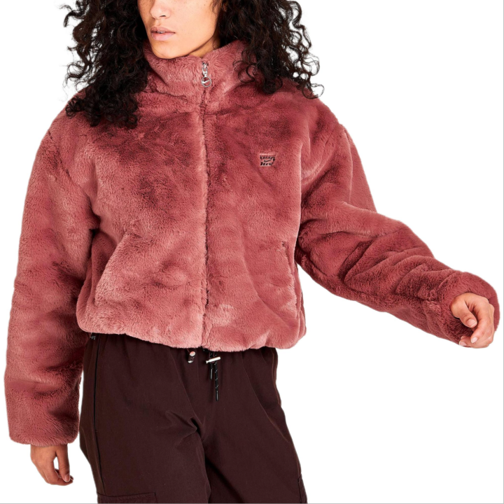 Nike Nike Velvet Jackets Women's Pink Lapel Moderate