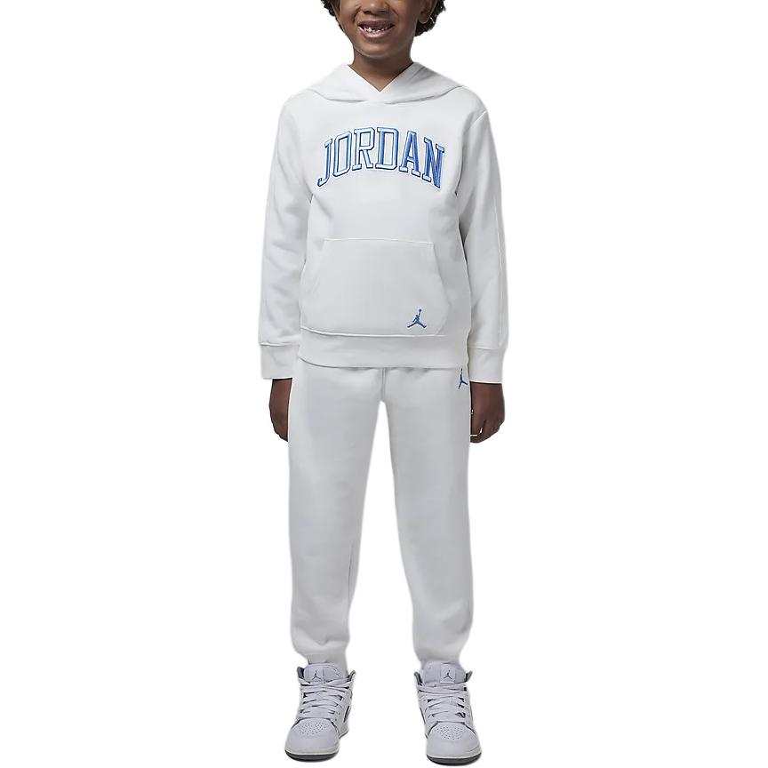 Jordan Jordan Casual Sportswear SEE ME SHINE Brand Logo Letter Fleece Lined Pullover Sweatshirt Comfortable Soft Long Pants