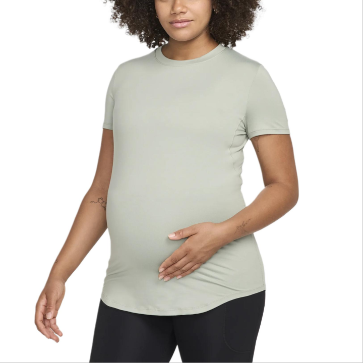 Nike Nike M One Women's Dri-FIT Slim-Fit Short-Sleeve Top Maternity