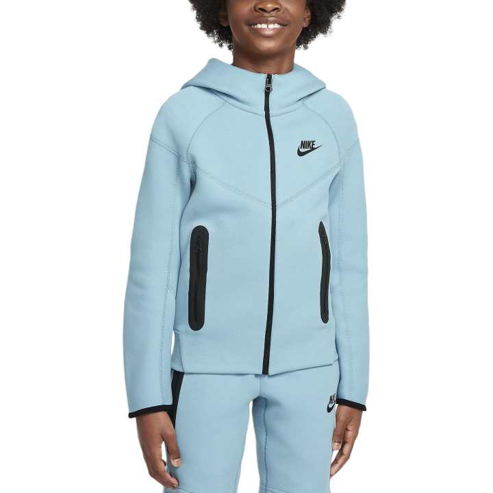 Nike Nike Sweatshirt Sportswear Tech Fleece Sky Blue Teenagers