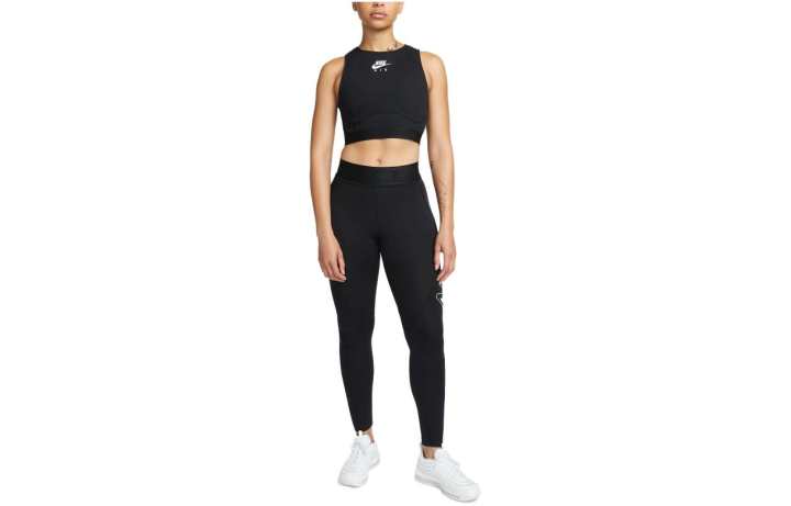 Nike Nike Tank Tops Women's Black Crew Neck Moderate Straight Fit