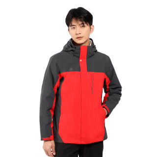 HUMTTO Water-Resistant Windproof Breathable Wear-Resistant Warm Anti-Static Cold-Resistant Windbreaker Jacket Men's