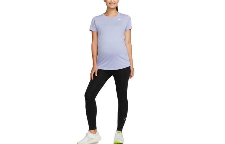 Nike Nike Pregnant Mothers Collection Sports Pants Women's Black Moderate