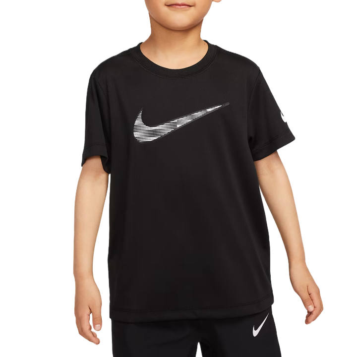 Nike Nike Dri Fit T Shirt SS25 Black Children Aged 3 7 Years Old