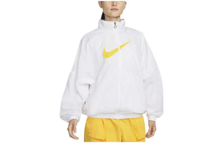 Nike Nike Jackets Women's White Stand Collar Moderate Other