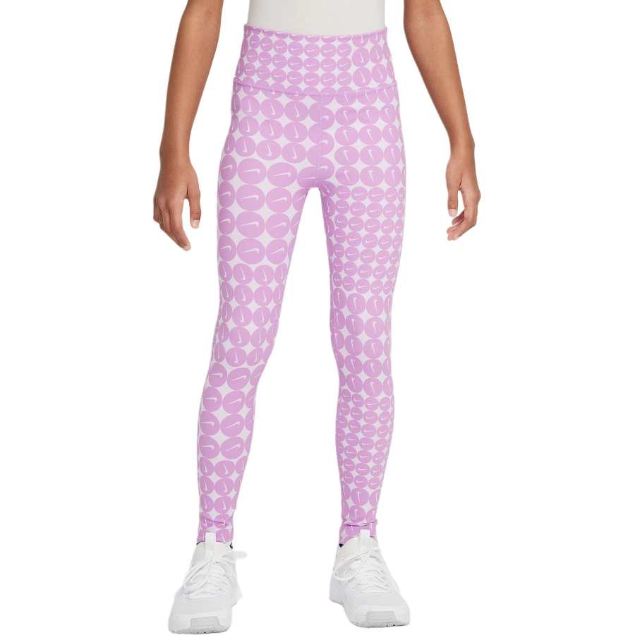 Nike Nike Leggings Dri Fit One Children Aged 3 7 Years Old Rush Fuchsia/White