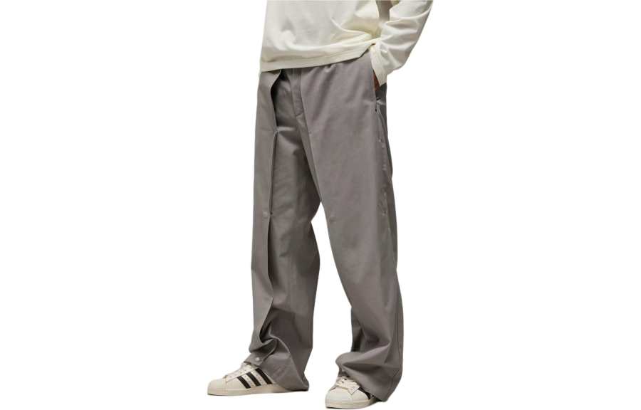 Y-3 Y-3 Cotton Straight-leg Trousers