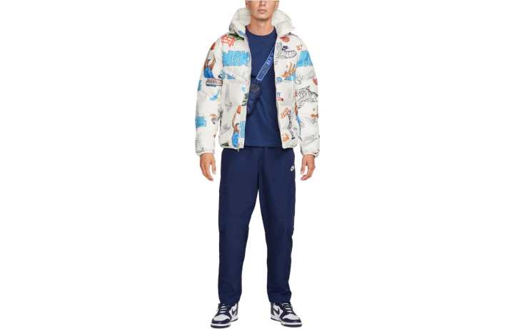 Nike Nike Jackets Men's White Hooded Moderate Other