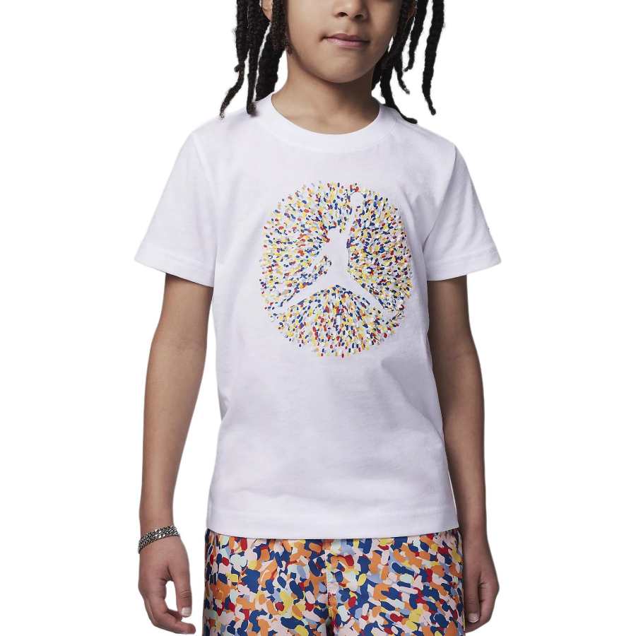 Jordan Jordan T Shirt Poolside Jumpman Little Kids' Graphic T Shirt White Children Aged 3 7 Years Old