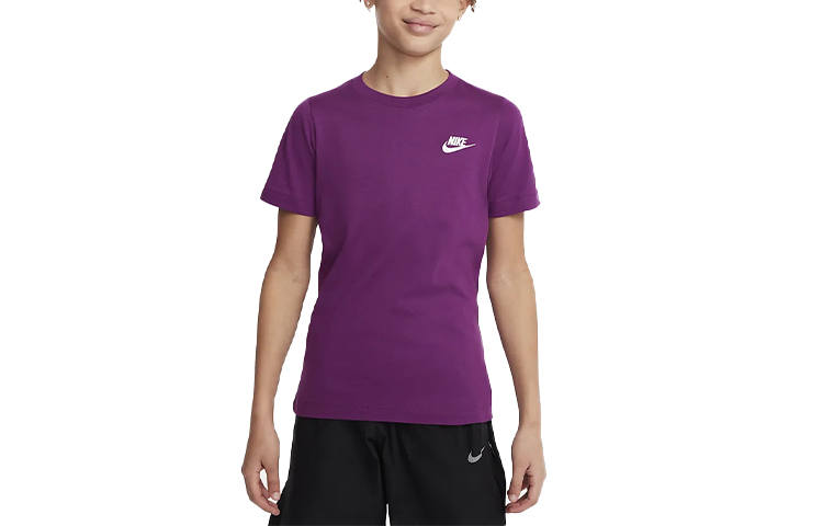 Nike Nike Sportswear T Shirt Kids' Technology Purple