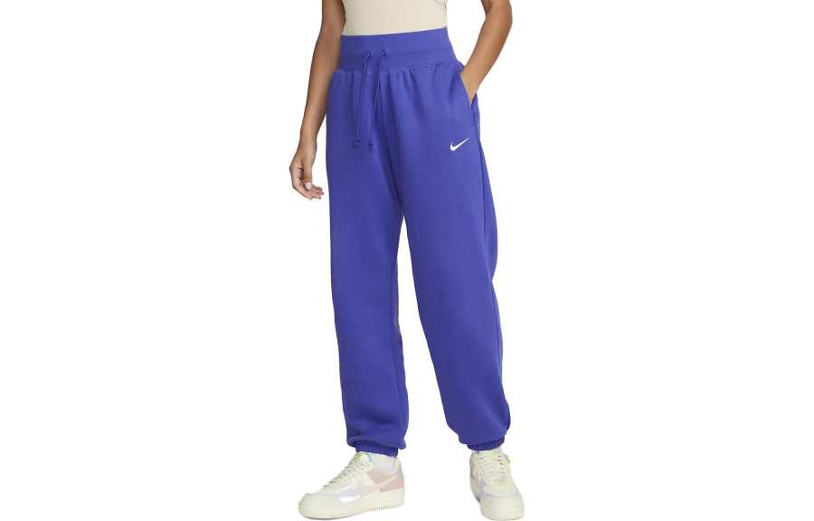 Nike Nike Knitted Sweatpants Women's Purple Moderate Cuffed Pants