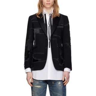 Junya Watanabe patchwork blazer