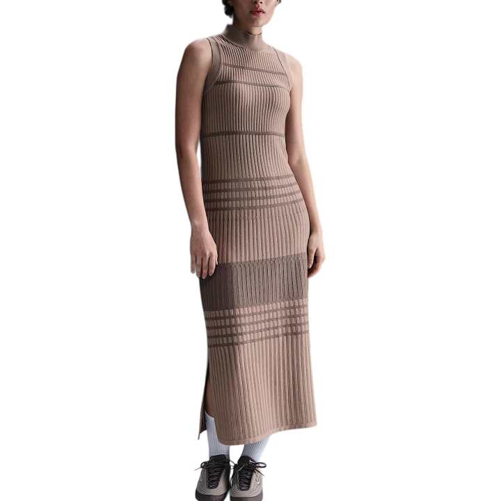 Nike Nike Every Stitch Considered Sleeveless Dress Women's Tan Stone