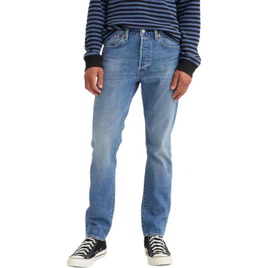 Levis Levis Jeans Men's Blue Moderate Tapered Pants