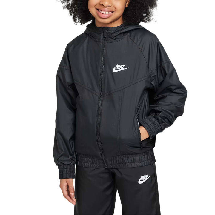 Nike Nike Jacket Sportswear Black/Black/White Teenagers