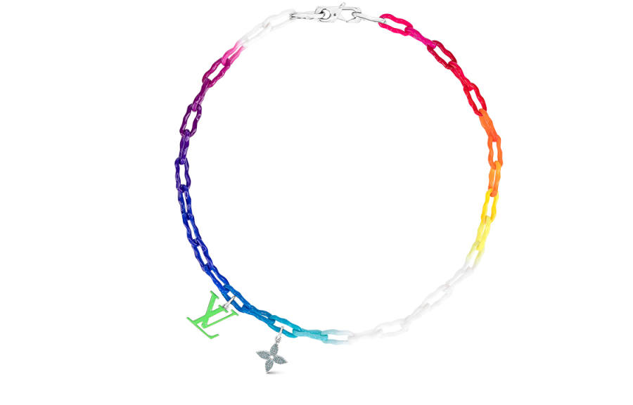 LOUIS VUITTON LOUIS VUITTON Ceramic Chain Necklace