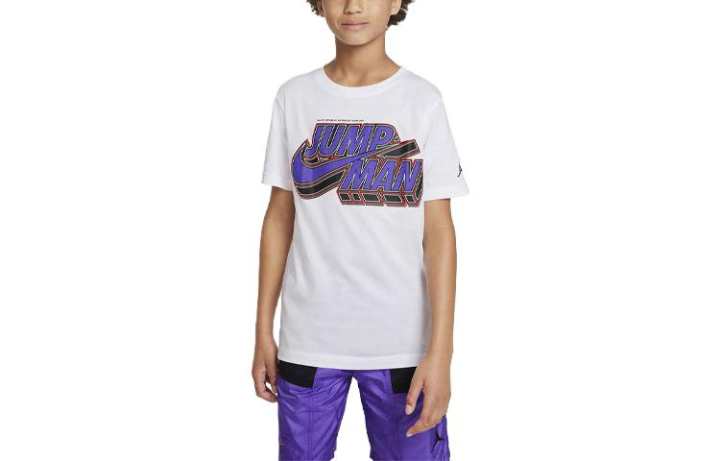 Jordan Jordan Apparel T Shirt White Kids'