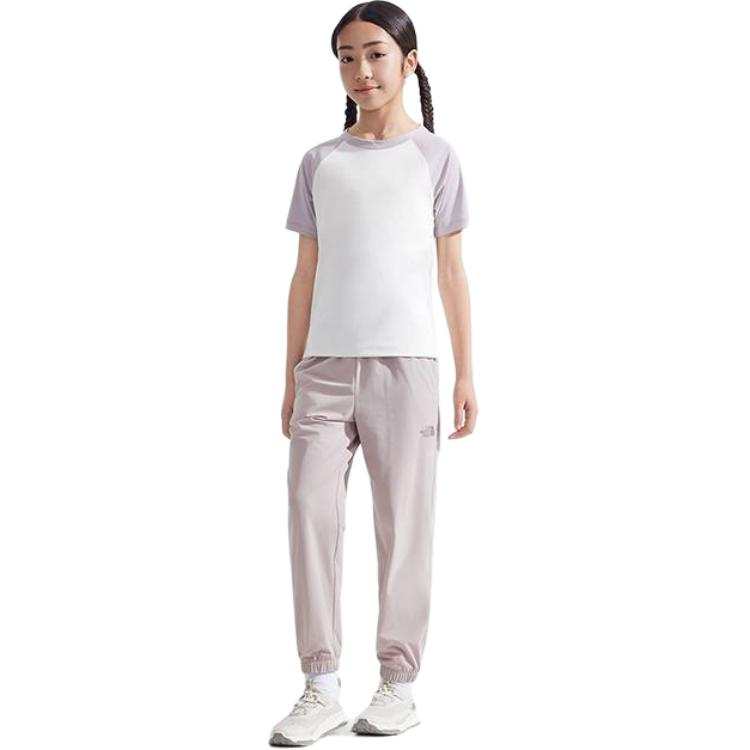 THE NORTH FACE Knitted Sweatpants Moon Shadow Gray Children Aged 3 7 Years Old