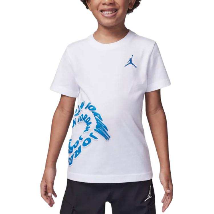 Jordan Jordan T Shirt White Children Aged 3 7 Years Old