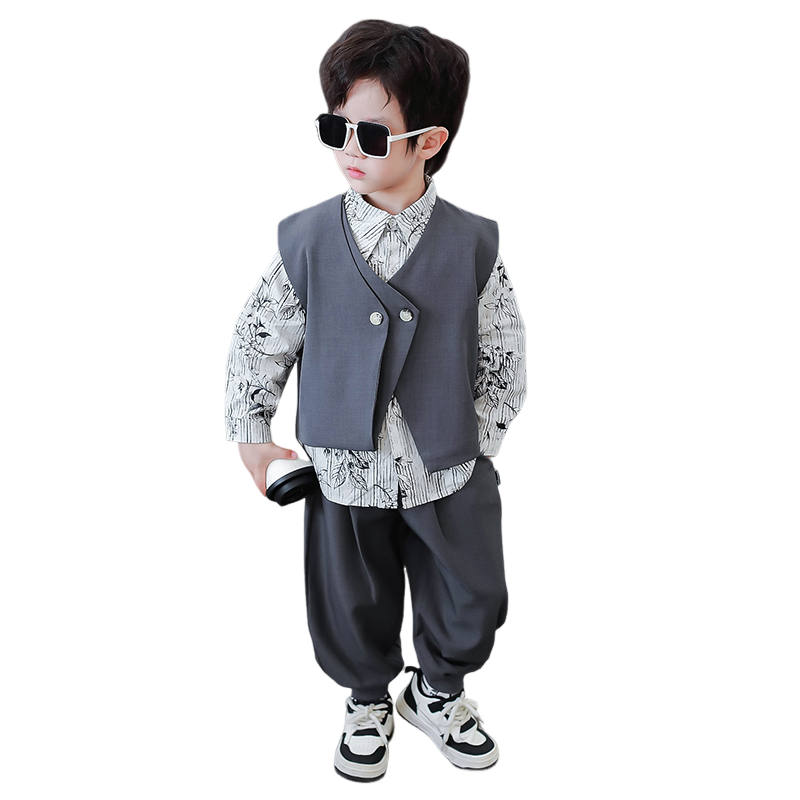 Lanza Casual Sportswear Gray Children Aged 3 7 Years Old