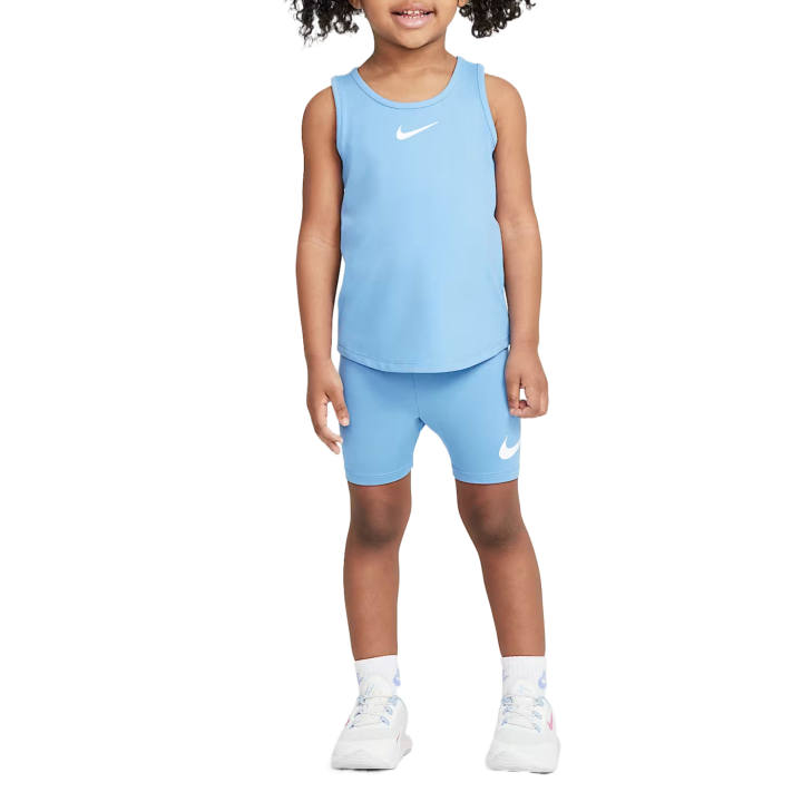 Nike Nike Casual Sportswear Dri Fit 2 Piece Set Blue Infant And Toddler