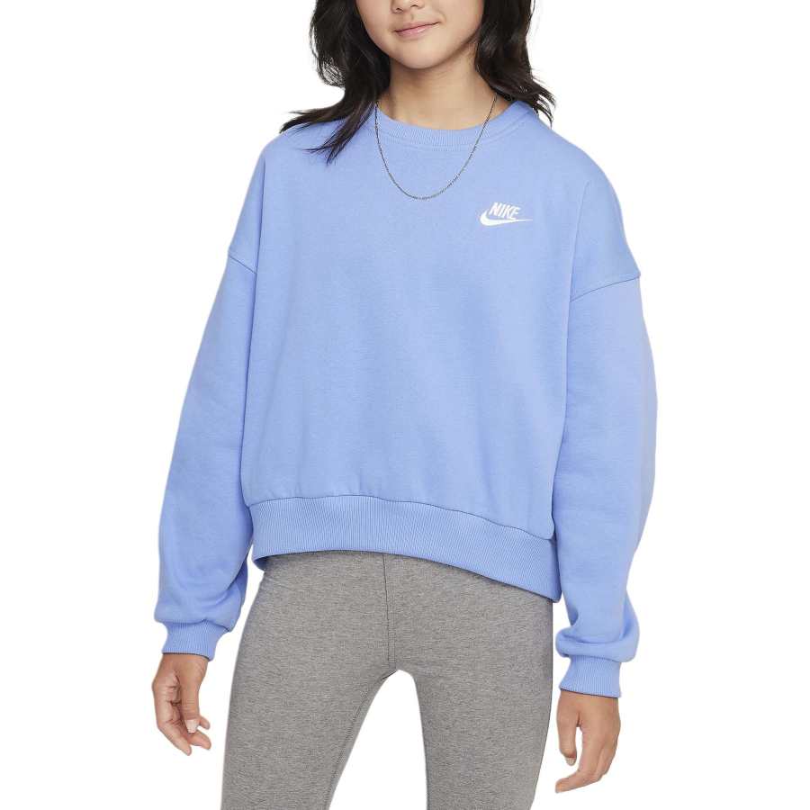 Nike Nike Sweatshirt Sportswear Club Royal Blue/White Teenagers