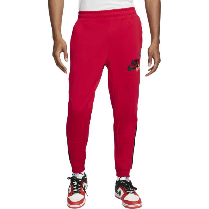 Nike Nike Casual Pants Men's Red Moderate Cuffed Pants