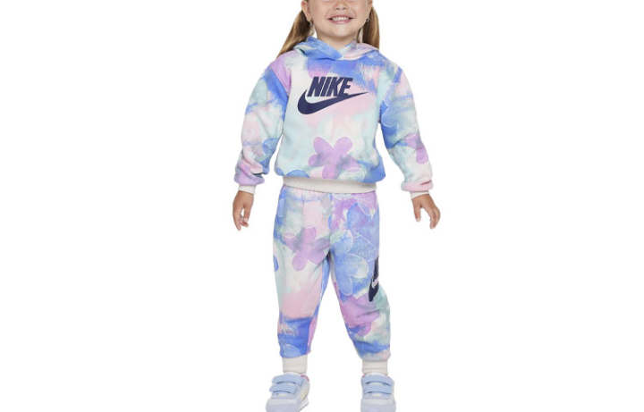 Nike Nike Jumpsuits & Crawlers Kids' Apparel Sci Dye Club Fleece Set Multicolor Infant And Toddler